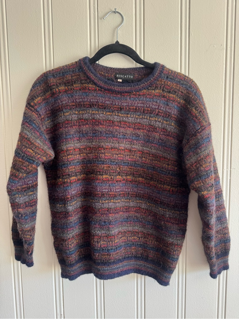 Riscatto Multicolor Striped Wool Sweater